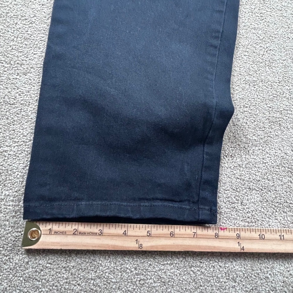 Gloria Vanderbilt Amanda Black Tapered Jeans Womens 18 Short High Rise Stretch - Picture 3 of 8